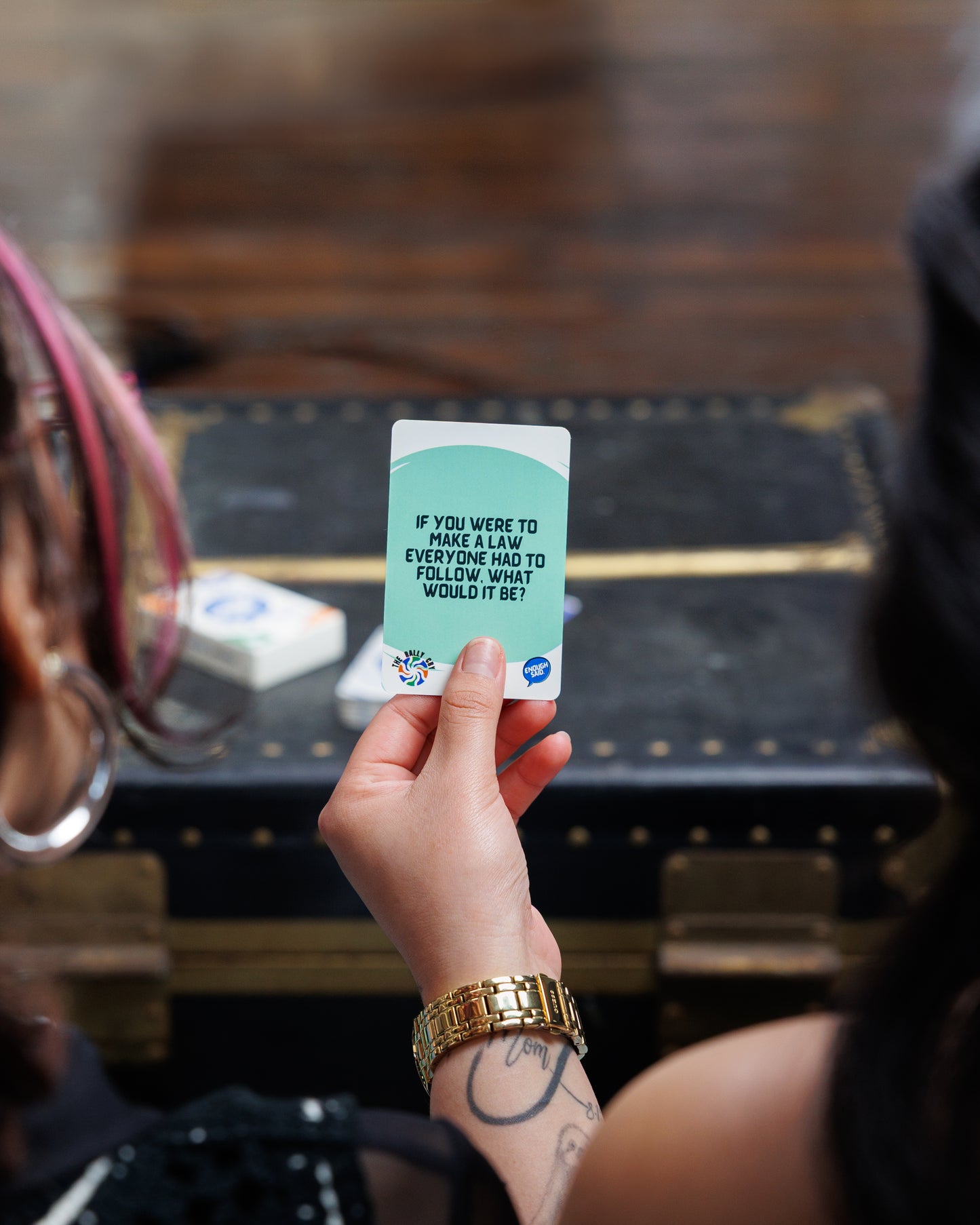 If you were to make a law everyone had to follow what would it be? 